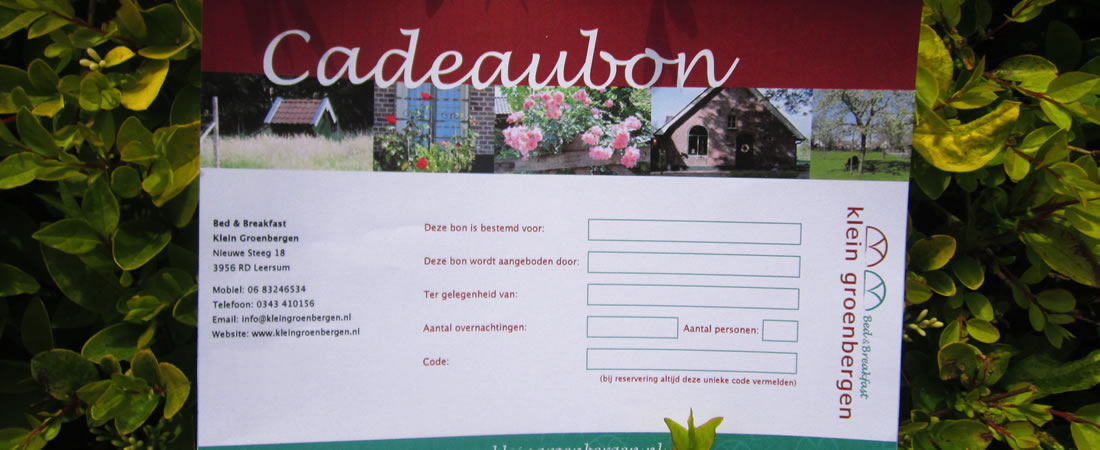 De cadeaubon